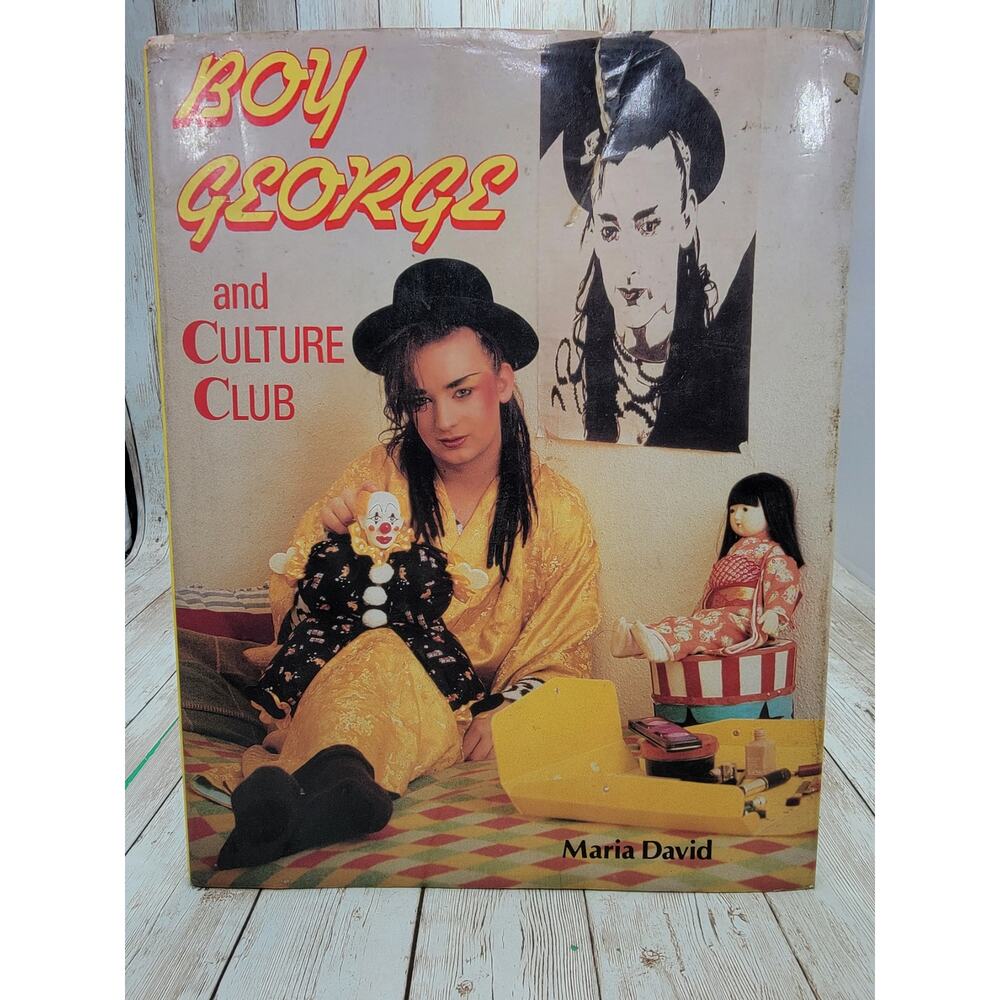 Boy George And The Culture Club 1984 Biography Photography Book Vintage